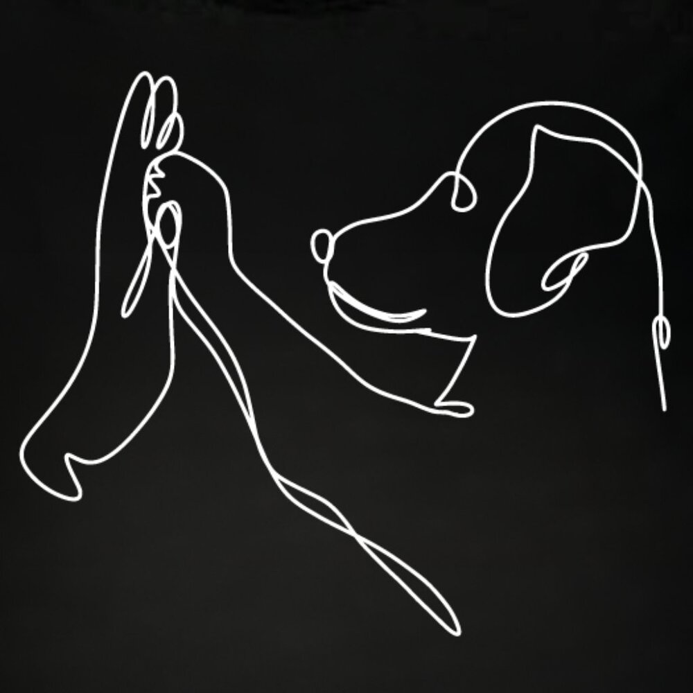 Join Hand Dog Shirt, Gift for Dog Lovers, Dog Mom Shirt, Dog Graphics Shirt - Picture 3 of 3